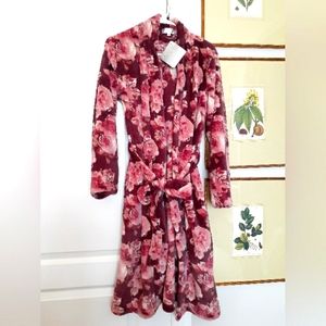 Women's Better Life Robe, New W/Tags, Super Soft, Rose Colors, Sz S